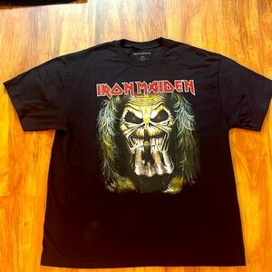 Iron Maiden band Tshirt, Men’s, Size :L, like new
